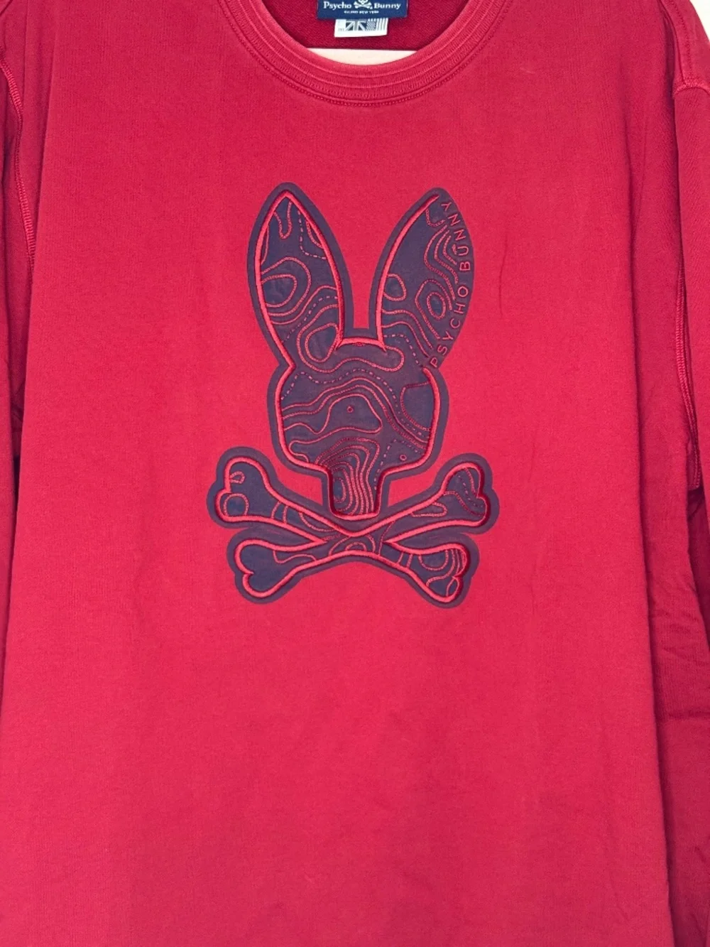 Psycho Bunny Dixon Logo Sweatshirt (Mulled Wine)